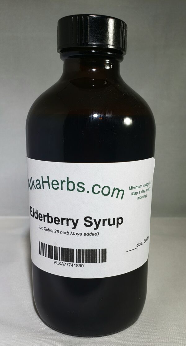 Elderberry ( Sambucus nigra ) Natural Herbal Teas Alkaherbs 7