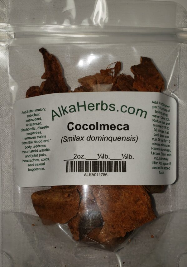 Cocolmeca  ( Smilax dominquensis ) Natural Herbal Teas colds 4