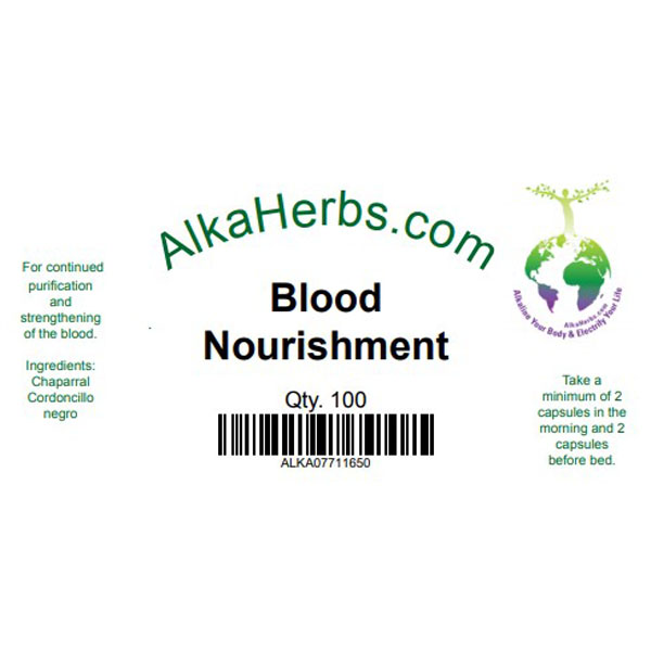 Blood Nourishment Natural Herbal Capsules 4