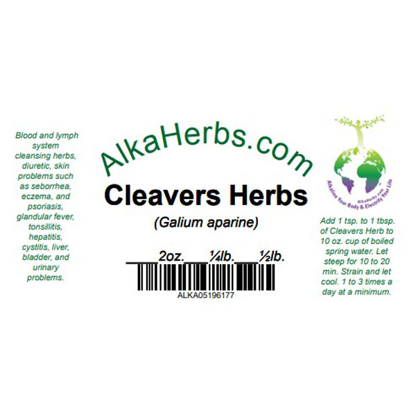 Cleavers herb ( Galium aparine ) Natural Herbal Teas herbs 4