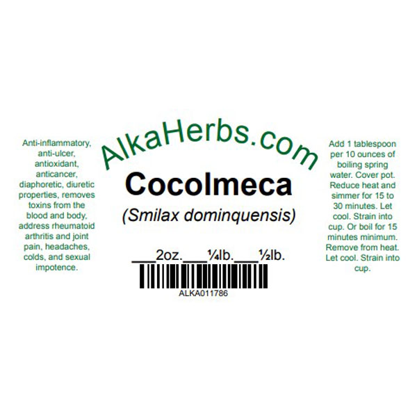 Cocolmeca  ( Smilax dominquensis ) Natural Herbal Teas colds 5