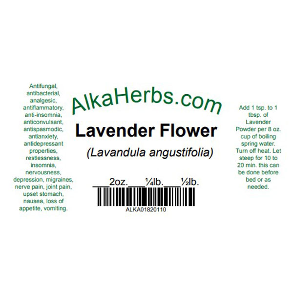 Lavender Flower (Lavandula angustifolia) Natural Herbal Teas herbs 4