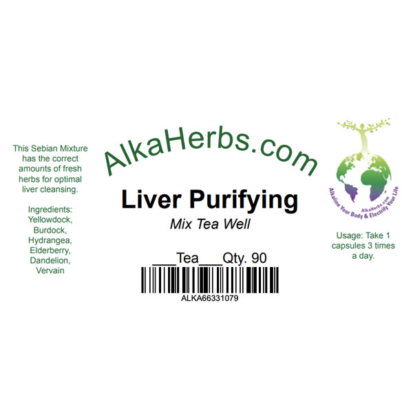 Liver Purifying – Sebian Mixture Natural Herbal Capsules for Sale Mixtures 4