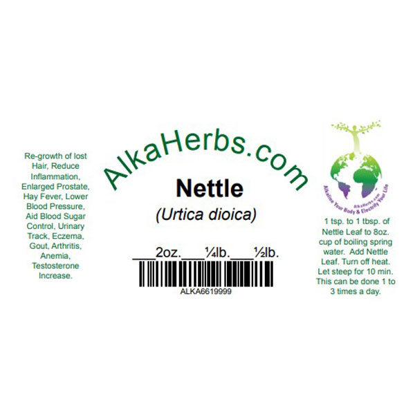 Nettle Natural Herbal Teas Alkaherbs 4
