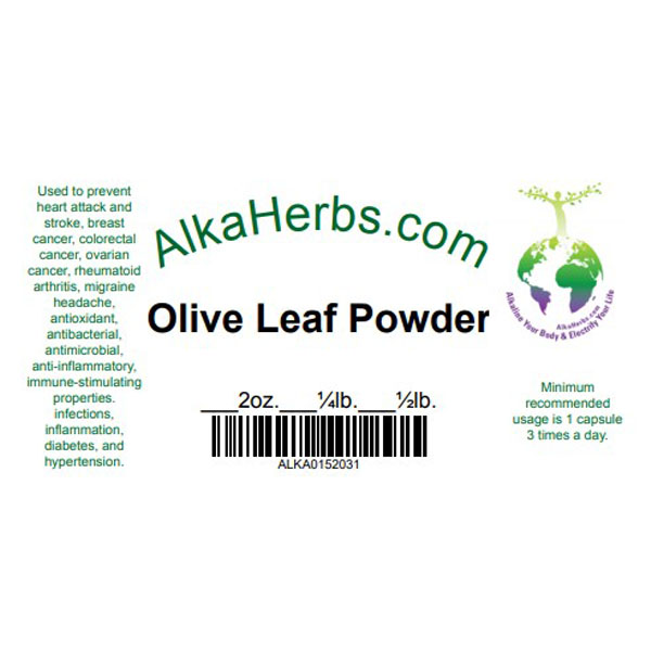 Olive Leaf Powder Natural Herbal Capsules Chemical free 5