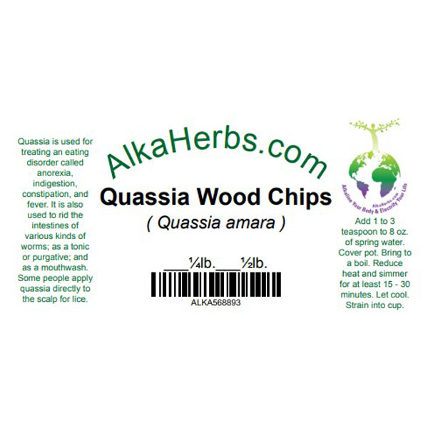 Quassia Wood Chips ( Quassia amara ) Natural Herbal Teas alkaline 4