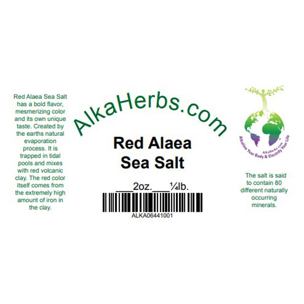 Red Alaea Sea Salt Spices Dr.Sebi 6