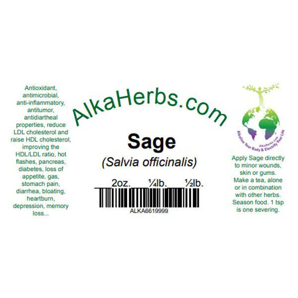 Sage Powder Spices Alkaherbs 4