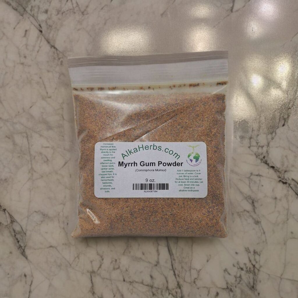 Myrrh Gum Powder ( Commiphora myrrha ) AlkaHerbs