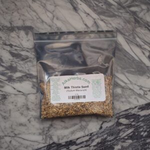 Milk Thistle Seed ( Silybum marianum ) Natural Herbal Teas herbs