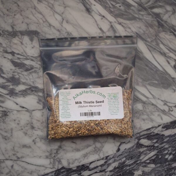 Milk Thistle Seed ( Silybum marianum ) Natural Herbal Teas herbs 3