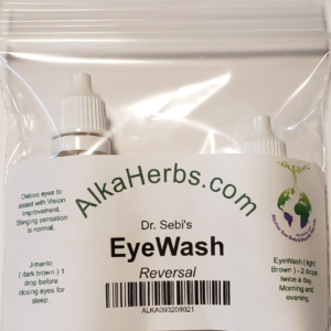EyeWash Dr. Sebi Products alkaline