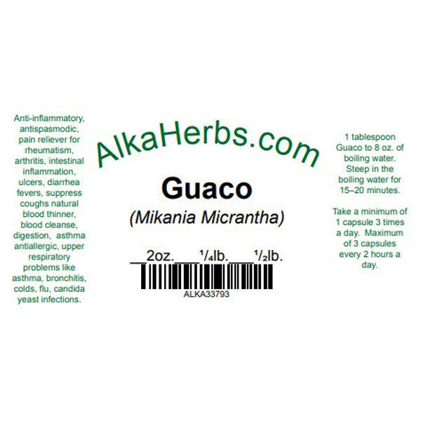 Guaco (Mikania guaco) Natural Herbal Teas and flu 4