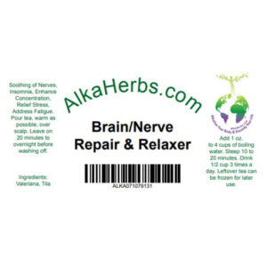 Alkaline Herbs for Nerves Dr. Sebi Products