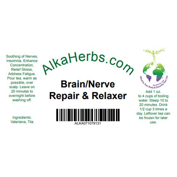Brain/Nerve Relaxer Dr. Sebi Products 5