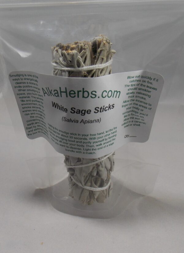 12″ White Sage Sticks (Salvia Apiana) Natural Herbal Teas 3