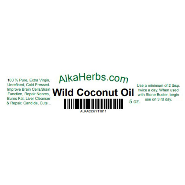 Wild Coconut Oil Dr. Sebi Products 5