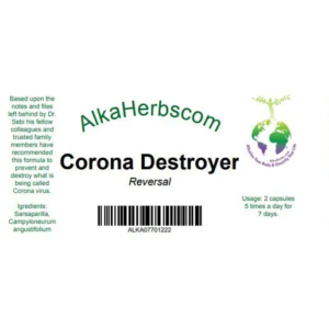 Corona Destroyer Natural Herbal Capsules