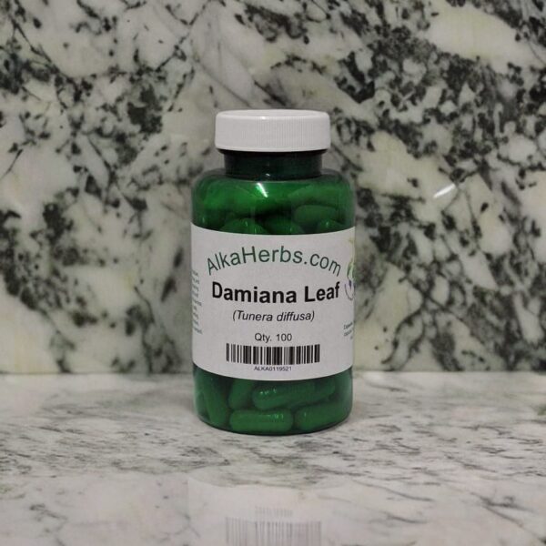 Damiana (Turnera diffusa) Natural Herbal Capsules for Sale Anxiety 7