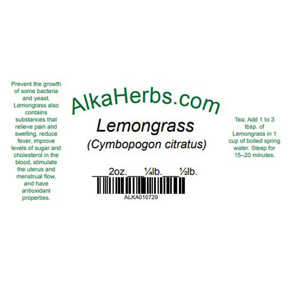 Wild Lemongrass (Cymbopogon citratus) Natural Herbal Teas 5