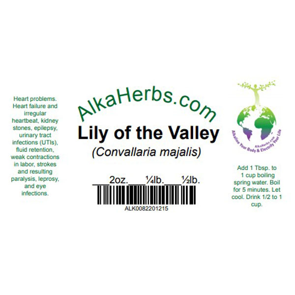 Lily of the Valley ( Convallaria majalis ) Natural Herbal Teas 4