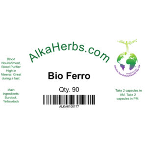 Bio Ferro Dr. Sebi Products