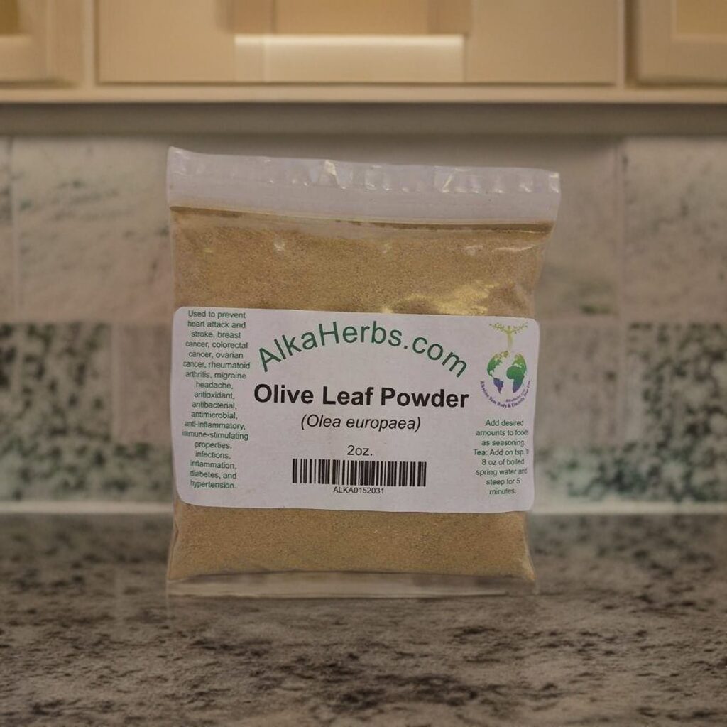 Olive Leaf Powder AlkaHerbs